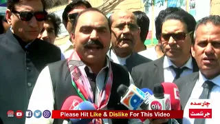 PTI Candidate Mian Shahzad Farooq & Salman Akram Raja Aggressive Presser