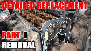 Honda H Series Engine Timing Belt Replacement Part 1 of 4 | Disassembly & Belt Removal