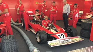 1975 Ferrari 312T warm-up