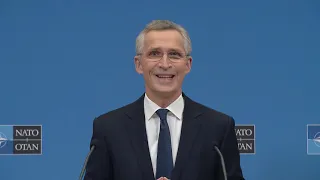NATO Secretary General, Press Conference at Defence Ministers Meeting, 18 FEB 2021