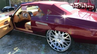 STITCHED BY SLICK: '75 Caprice Donk Vert on 28" Forgiatos, NEW SCHOOL INTERIOR SWAP - HD