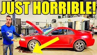 You've NEVER Seen This! My Cobra Engine Ate A Piece Of METAL & Spilled It's Guts!