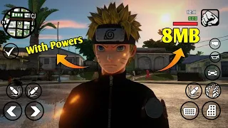 [8mb] 😱Only 🔥🔥 Naruto Mod For Gtasa Android /By Modding ok