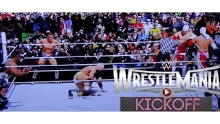 WWE WrestleMania 31 Kickoff WWE Tag Team Title Fatal 4-Way FULL Match REVIEW - WM 31 Commentary