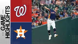 Nationals vs. Astros Game Highlights (6/14/23) | MLB Highlights