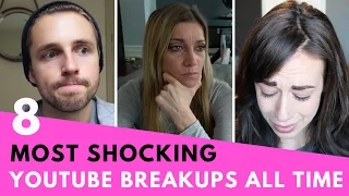 8 Most SHOCKING YouTube Breakups | Hollywire