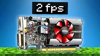 Can The OLDEST GPU Run Minecraft?