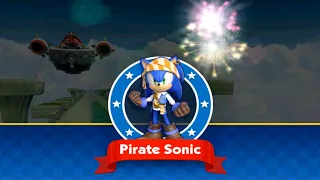 Sonic Dash Racing Game: Pirate Sonic New Characters Unlocked Update - All Chracters Unlocked Eggman