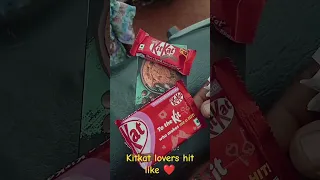 Kitkat lovers hit like❤️ #shorts #subscribe #chocolate #cadbury