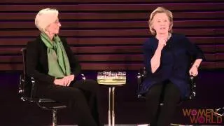 A Conversation With Hillary Clinton and Christine Lagarde: On The Double Standard in the Media