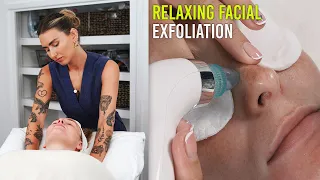 The Most Relaxing Deep Facial Exfoliation Massage Tutorial Ever