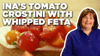 Ina Garten's Tomato Crostini with Whipped Feta | Barefoot Contessa | Food Network