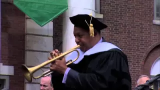 Wynton Marsalis Plays "When the Saints Go Marching In" at UVM Commencement