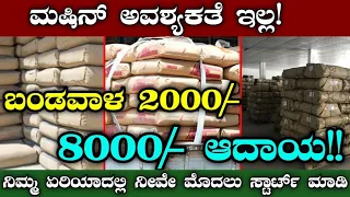 New Business Ideas In 2023 | Small Business Ideas In Kannada | Business Ideas In 2023 | Business