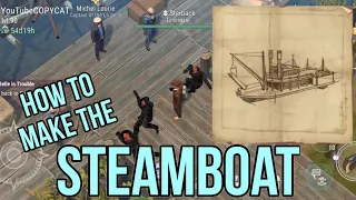 Westland survival How to make the Steamboat using Steamboat parts And how to get the parts