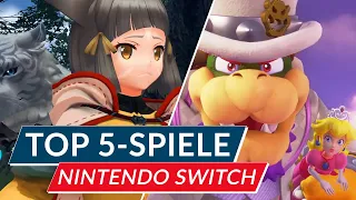 Die 5 besten Nintendo Switch-Spiele!