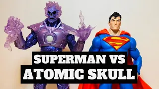 DC Multiverse Superman vs Atomic Skull Two Pack (Gold Label) | McFarlane Toys | Action Comics