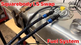 Simple LS Swap fuel system for a C10