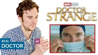 Real Doctor reacts to DOCTOR STRANGE | Hospital Movie Scenes Review