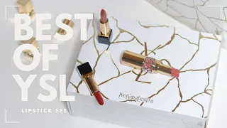 Best of YSL Lipstick Set: Holiday 2023 | Lip Swatches + Review