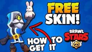 Brawl Stars FREE SKIN! How to get Wizard Barley Unlocked Tutorial and Supercell ID Instructions!