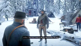 The Threaten Option was so Good, that even Del Lobo Gang got Scared of Arthur - RDR2