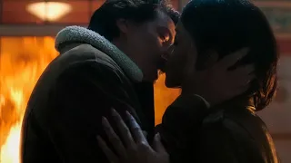 Riverdale 5x19 Kiss Scene - Jughead and Tabitha