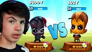 BUDDY vs SUZY - Zooba Challenge