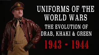 “American Uniforms of the World Wars - The Evolution” 1943-1944 (4K)