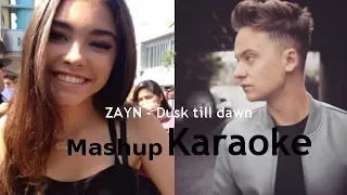 ZAYN - Dusk Till Dawn | Mashup Karaoke - Conor Maynard ft. Madison Beer