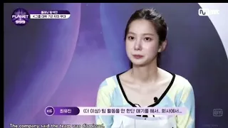 Choi Yujin talks about CLC disbandment 😥