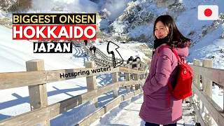 Staying at $500 BIGGEST Onsen Ryokan HOT SPRINGS in JAPAN l KAISEKI  in Noboribetsu Hokkaido