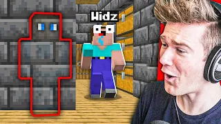 NIEWIDZIALNY GOŚĆ w BAZIE WIDZA TROLL XD | Minecraft Extreme