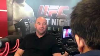 Dana White Asks if Gunnar Nelson Irish?