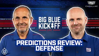 2024 Defensive Predictions | Big Blue Kickoff Live | New York Giants