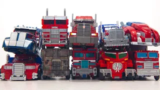 Transformers Voyager Class 10 Optimus Prime Truck Car Vehicle Robot Toys