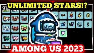 UNLIMITED STARS? | Unlock All Cosmetics on Newest Among Us 2023 For Free | Latest Update July 2023