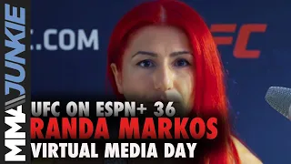 Randa Markos doesn't want to grapple Mackenzie Dern | UFC on ESPN+ 36 pre-fight interview