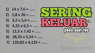 MEMAHAMI PERKALIAN DESIMAL