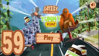 Grizzy and the Lemmings Yummy Run - Gameplay Walkthrough Part 59 (Android/iOS)