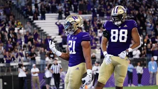 Washington's new-look offense on display in 45-20 win over Kent State | Game Highlights | Week 1