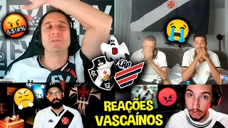 REAÇÕES dos VASCAÍNOS FURIOSOS com a DERROTA - VASCO 0X2 ATHLETICO-PR [REACT BRASILEIRÃO 2023]