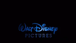 Walt Disney pictures logo flashlight blue