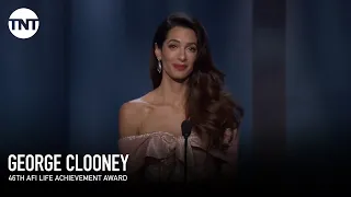 Amal Clooney Tribute to George | AFI 2018 | TNT