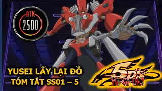 Yusei lấy lại bộ bài - Tóm tắt phim Yu-Gi-Oh! 5Ds SS1 - Phần 5 | M2DA