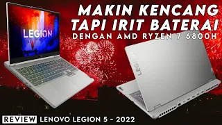 Pakai AMD Ryzen 7 6800H! Lebih Tipis, Kencang, dan Irit: REVIEW Lenovo Legion 5 2022 (15ARH7H)