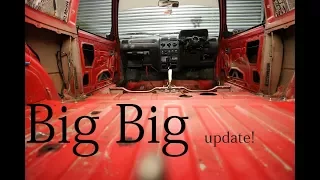 Peugeot 205 Rally car build Vlog 4: Big Big Update