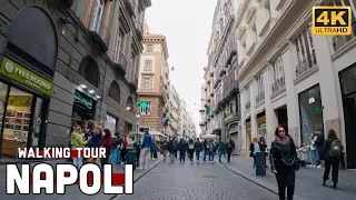 CITY of NAPOLI 2023 | Walking tour | Naples, Italy - 4K UHD