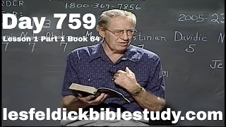 759 - Les Feldick Bible Study - Lesson 1 Part 3 Book 64 - The Abrahamic Covenant