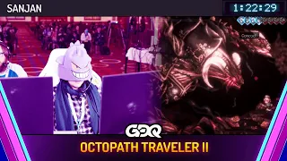 Octopath Traveler II by Sanjan in 1:22:29 - Awesome Games Done Quick 2024